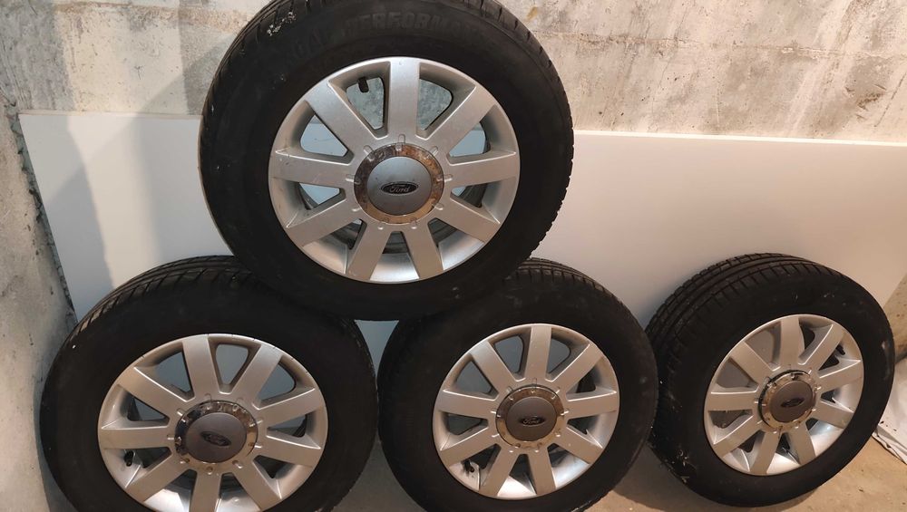 Джанти алуминиеви за форд оригинални 15" с летни гуми