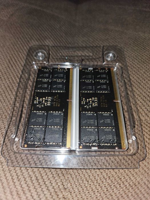 96GB Kit (2x48GB) RAM Crucial DDR5 5600MHz SODIMM – За Лаптоп/Mini PC