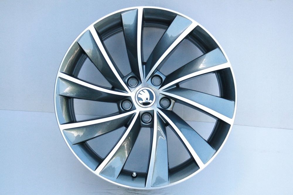 Jante noi 18' aluminiu vopsea metalizata antracit (gri) Skoda Superb 3