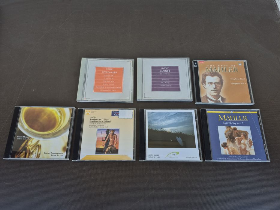 Vând 35 CD,muzica clasica Mahler, Wagner, Hayden, Verdi,Beethoven,Strauss,Schubert, Tschaikowsky,Brahms,Handel, Listz,Mendelssohn,Ravel