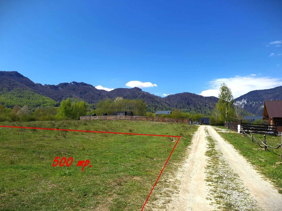 Teren intravilan 500 mp.  Zărnești/Tohănița