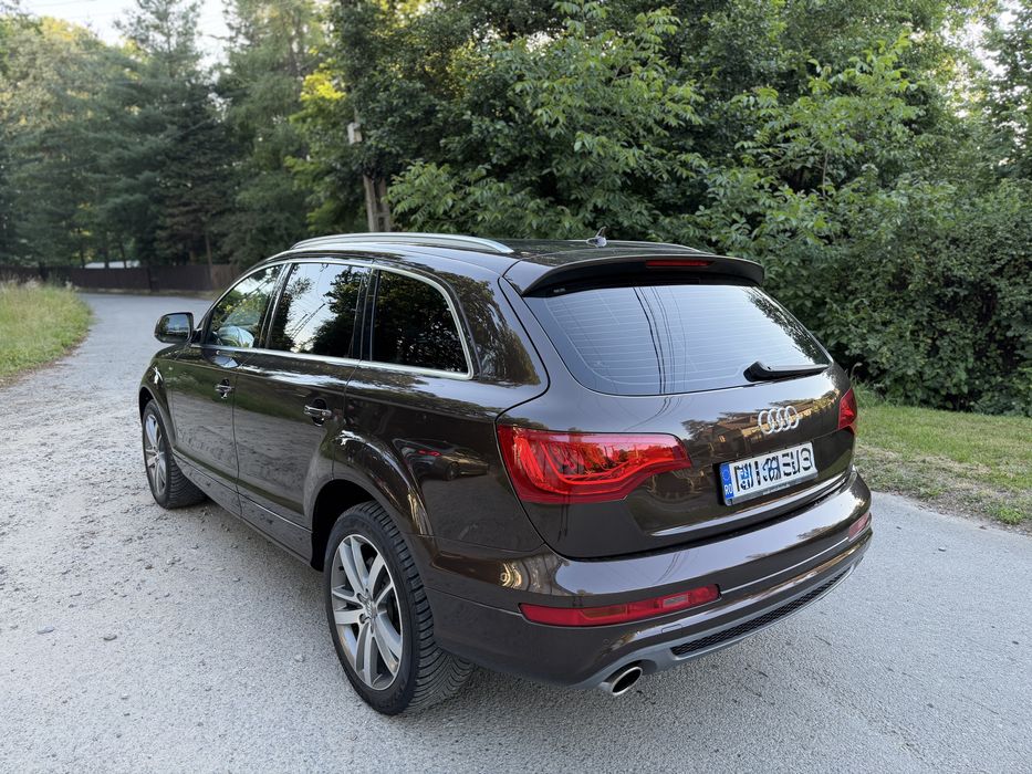 Audi Q7 facelift 3.0tdi quattro S-line 2012 inmatriculat Ro cu fiscal pe loc