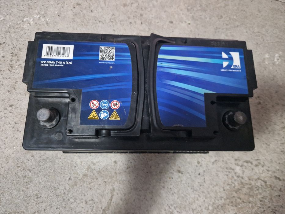Baterie auto acumulator auto 12V 80Ah 740!! NOUA !! AEN / 70Ah / 74 Ah