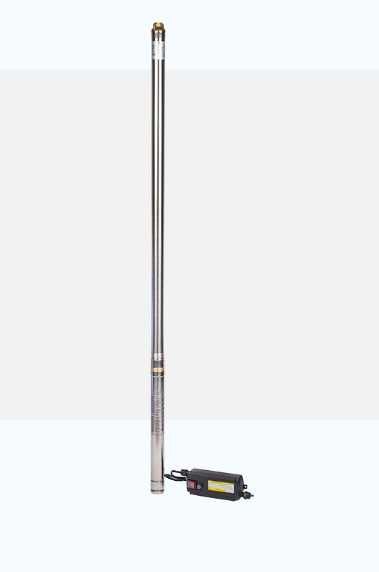 Сондажна водна помпа Gmax , 0.37 kW, 49 м, 1.5 м³/ч диаметър 50мм.