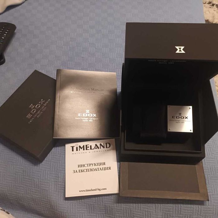 Edox open heart часовник