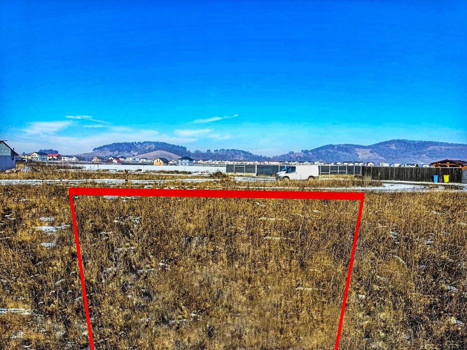 URGENT Sânpetru: Teren 499 mp, front generos 25 m - zonă între case