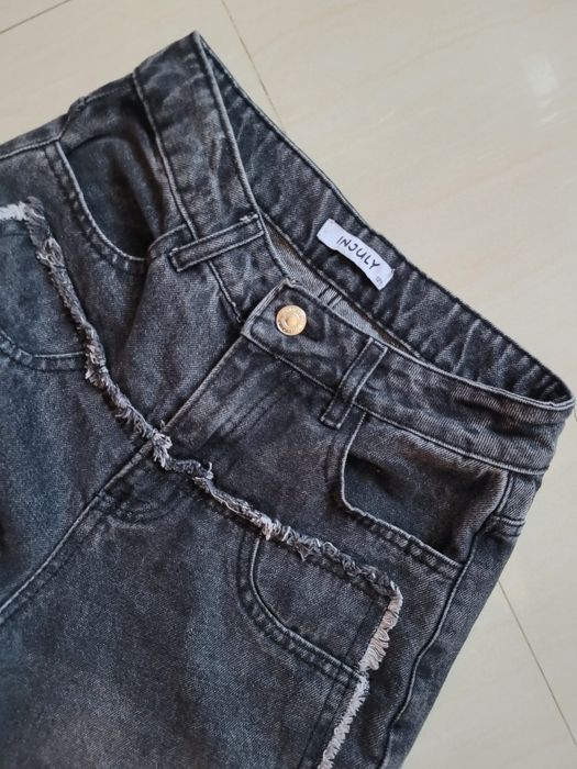 Дънки като нови и нова блузка рр 12г.