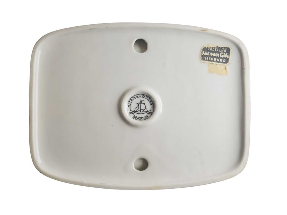 Декоративна чиния за стенен декор от замъка Зигбург, винтидж декор