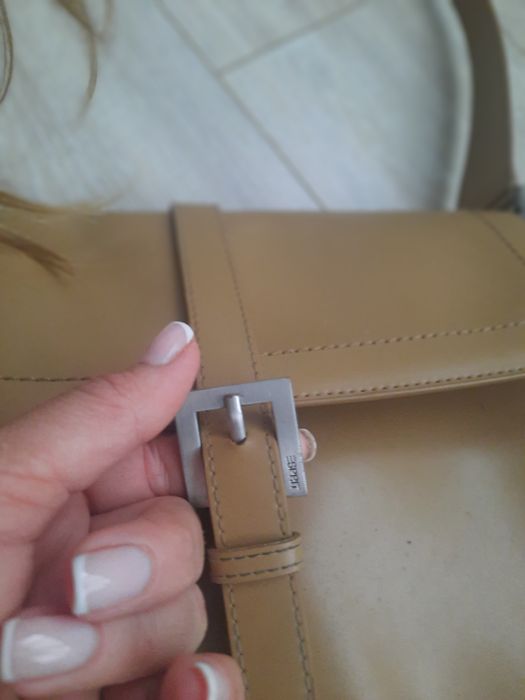 Чанта Esprit естествена кожа