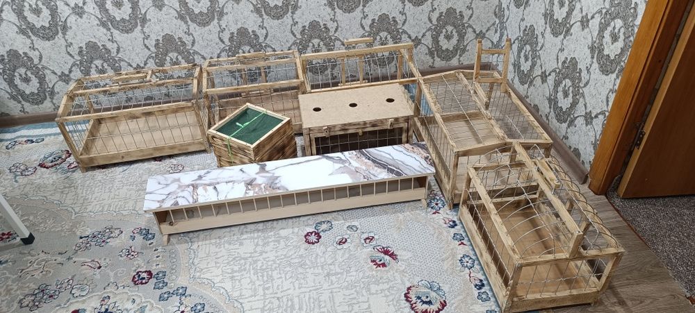 Клетки кормушки гнёзда для голубей