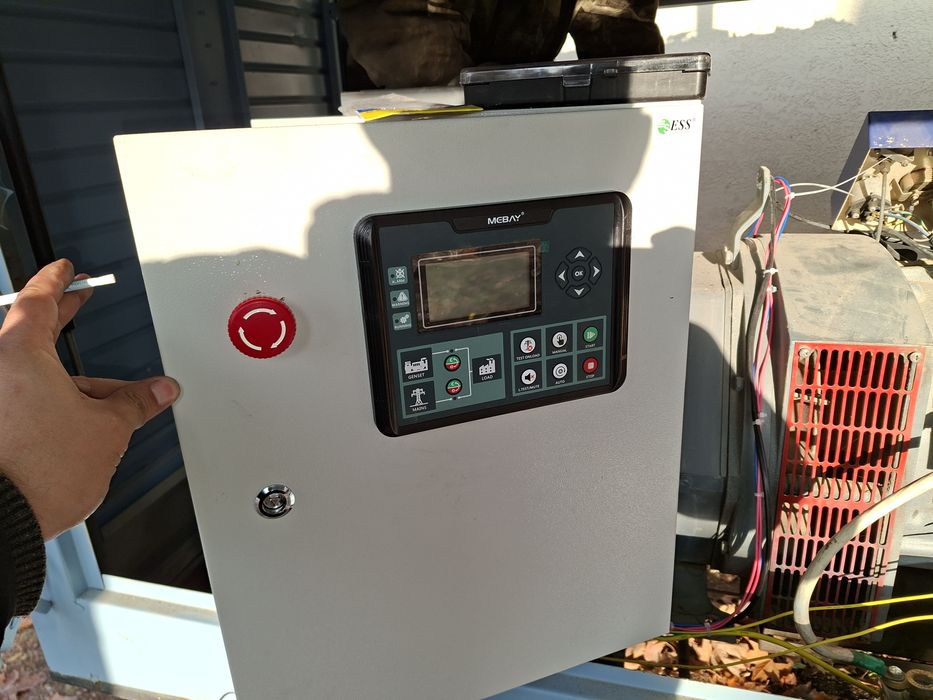 ремонт дизельный генerator  двигатель и синхронного  {авр руч режим}