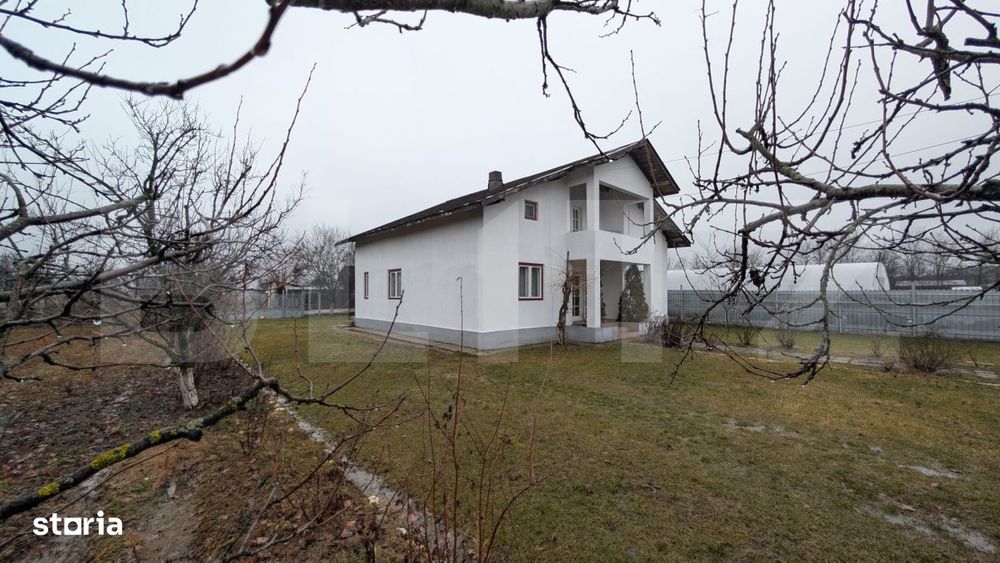 Casa individuala la 60 de km de Bucuresti – teren generos 1.052 mp