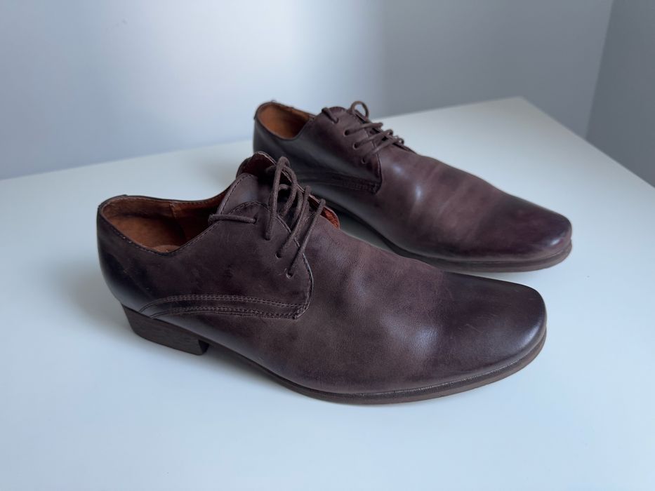 Pantofi piele Sorrento italia marime 40-41 black friday