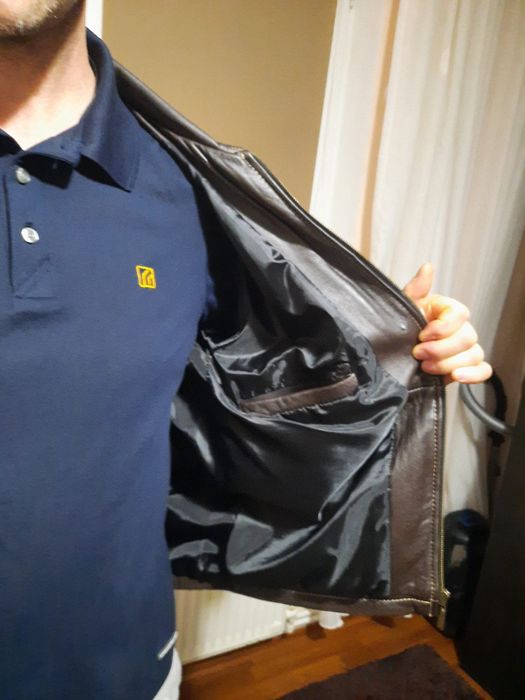 Geacă de piele bărbați