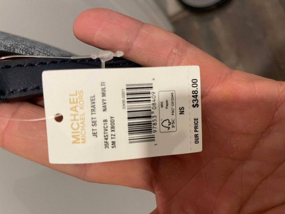 Geanta Michael Kors 100% ORIGINALA cross body Bleu Marin - Bleu deschi