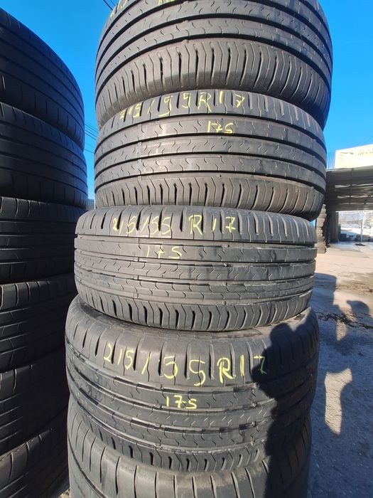 4 anvelope 215/55r17 Continental 2019 Montaj Gratuit