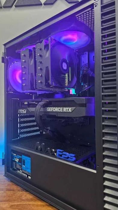 Геймърски Компютър! RTX 5080, Ryzen 7 7800X3D, 32 GB RAM - НОВ