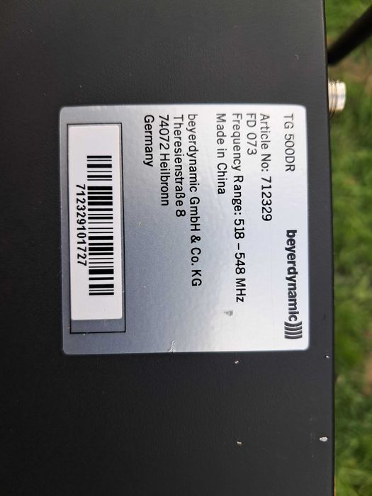Sistem wireless Beyerdynamic.
