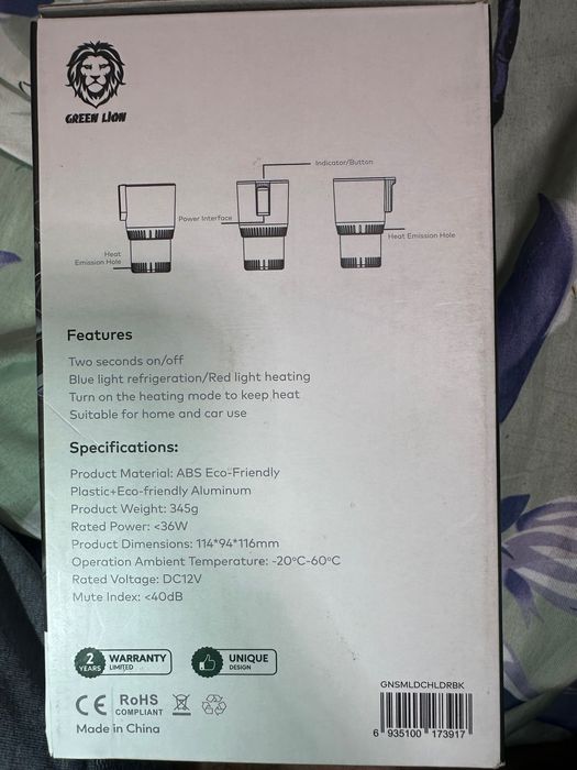 Hot&Cool Cup Holder, Issiq va Sovuq Stakan Ushlagichi Sotiladi avtomob