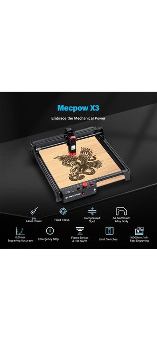 Mașină de gravat cu laser Mecpow X3