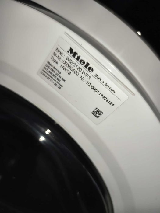 Miele WMG 120 WPS Пералня