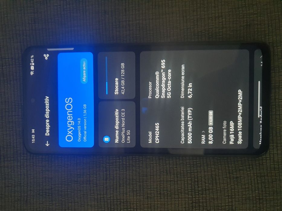 Vand/schimb One plus nord ce 3 5g