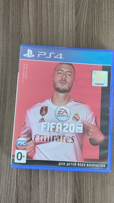Диск FIFA 20 для PS4 (б/у) в отличном состоянии