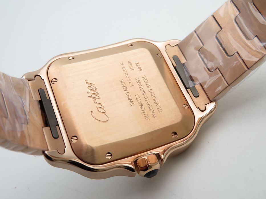 Cartier Santos de Cartier 40mm Rose Gold - автоматичен - QC снимки - гаранция