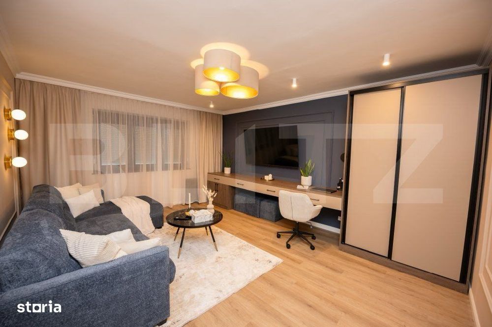 Apartament de inchiriat, cu 2 camere, 60 mp, zona Calea Aradului, Orad