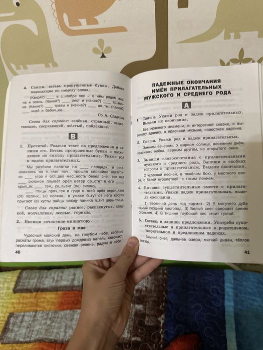 Тренажер по русскому языку.