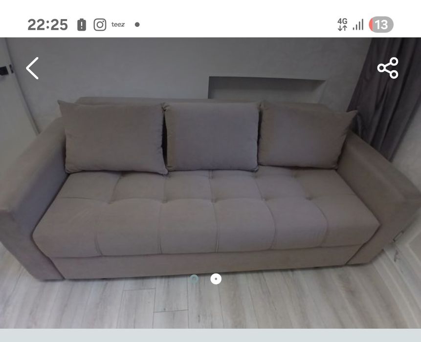 Продам диван новый. Торг уместен.