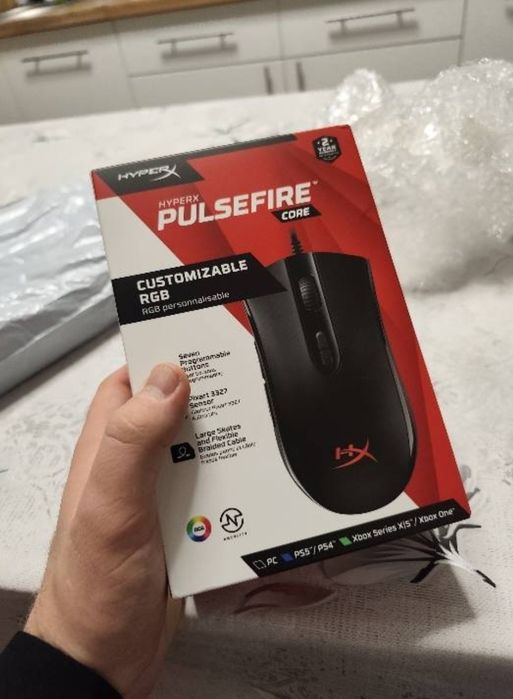 Мышь HyperX Pulsefire CORE HX-MC004B черный
