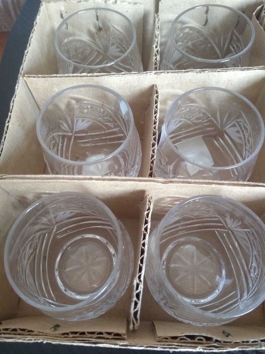 Стопки хрустальные