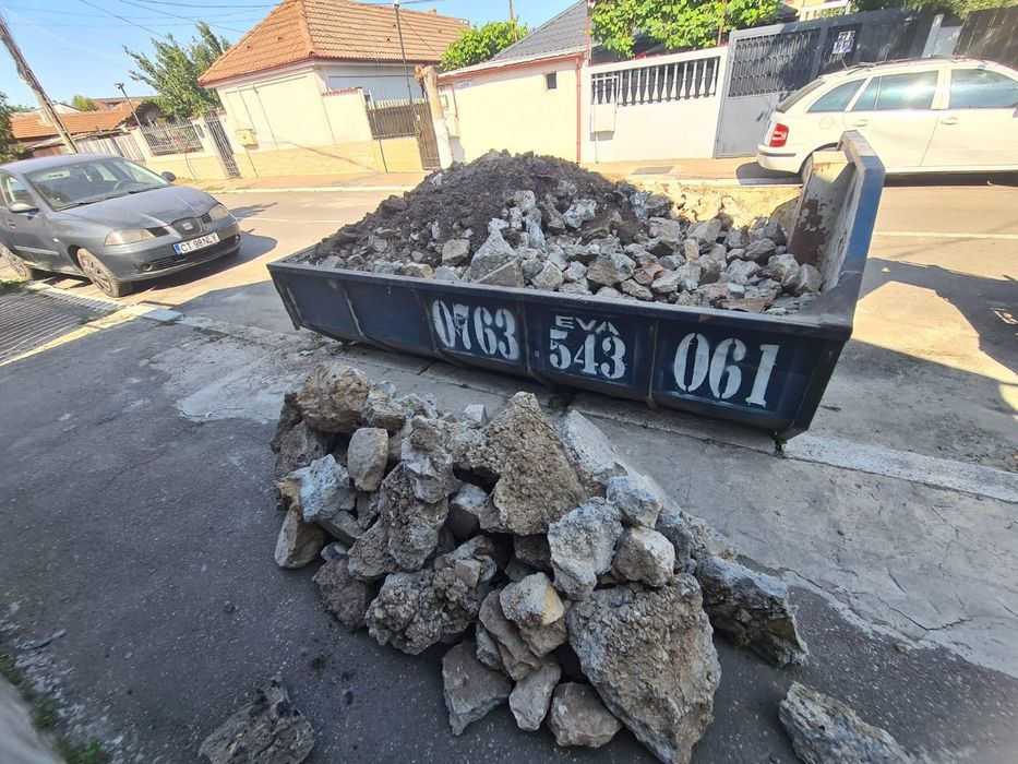 Colectare deșeuri,moloz,demolari, debarasari, toaletari,bena detasabil