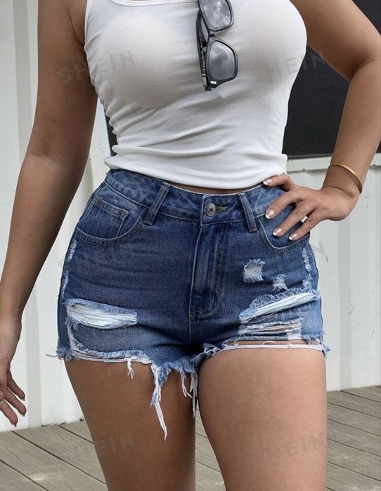 Pantaloni scurti de blugi noi