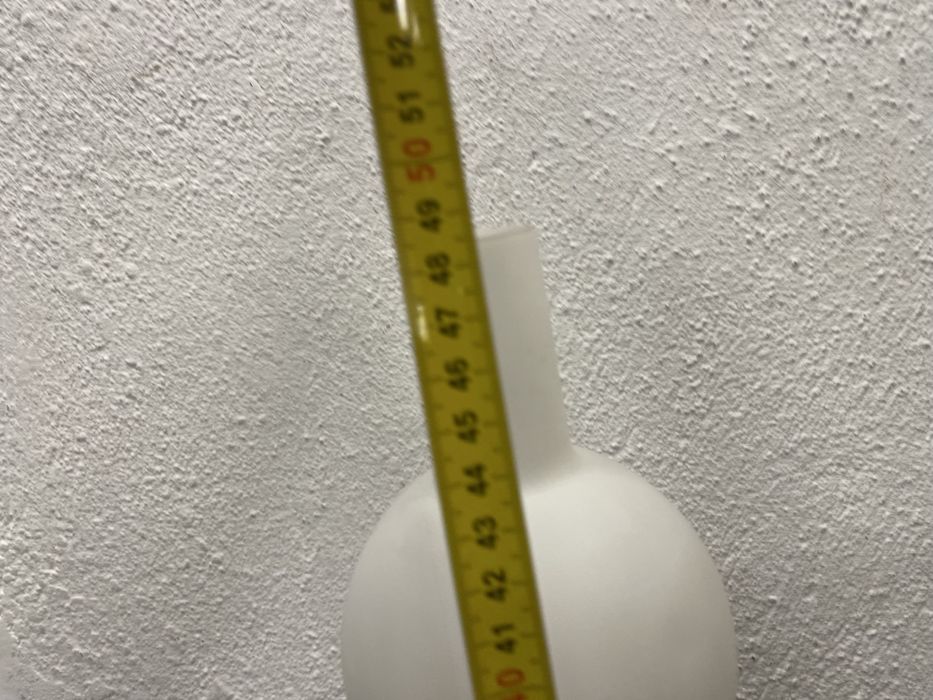 Италианска настолна лампа от порцела