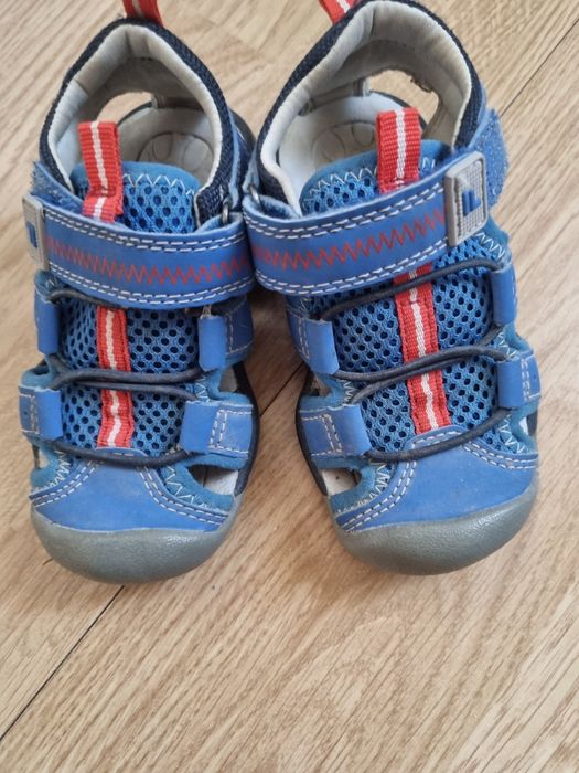 Sandale copi din piele, mărimea 23,Fila