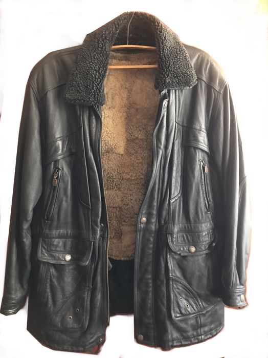 Куртка кожаная
