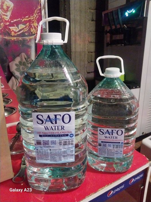 18,9 Filtirlangan suv