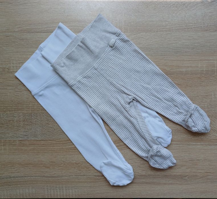 Лот орг памук 0-9м HM бодита,ританки,пижамки