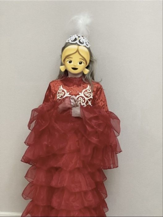 Платье казахский национальный костюм