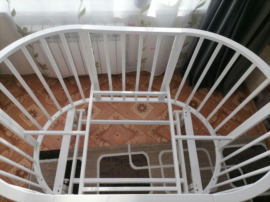 Детская кроватка-трансформер+подарок