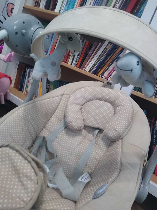 Електрическа люлка Portofino Beige Dots