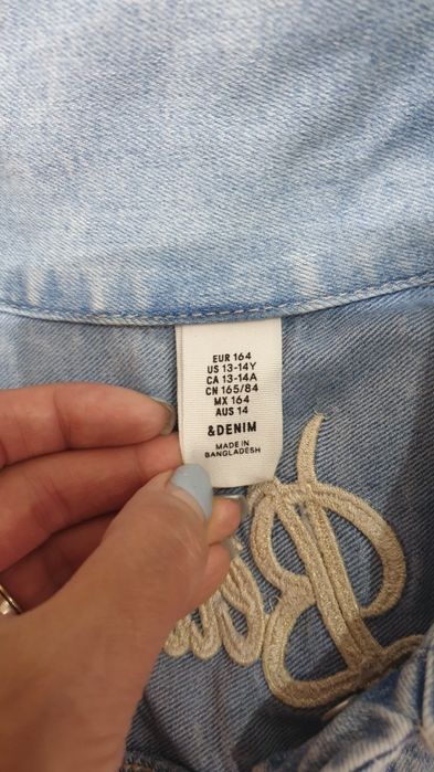 Джинсовка для девочки