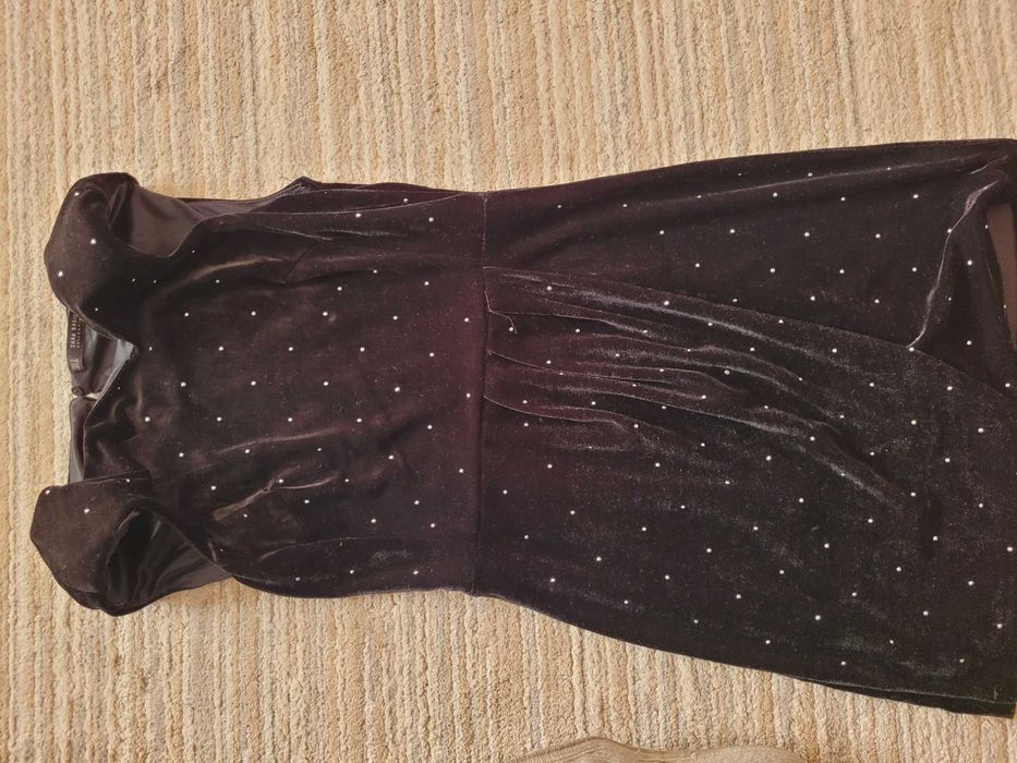 Rochie catifea elastica Zara M