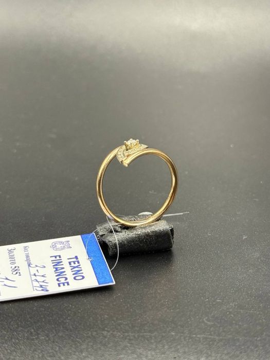 Золото Кольцо Масса: 1.1