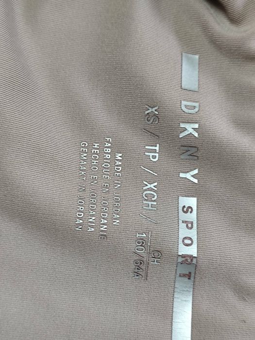 DKNY colanți metalizați