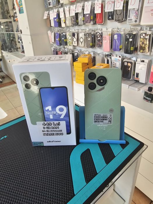 Ulefone Note 19, 3/64 GB, Nou, 2 ani garanție
