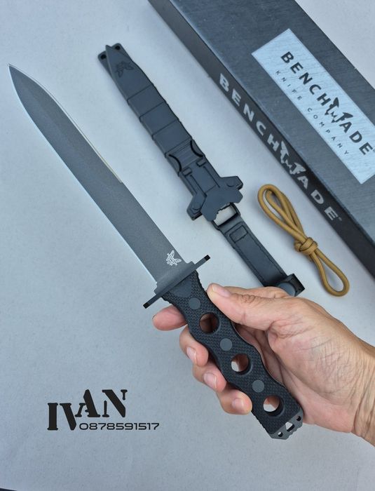 Нож-кама Benchmade 185BK SOCP стомана 3V дръжка G10