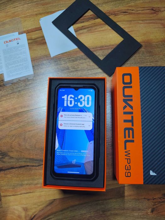 Чисто нов 5G смартфон Oukitel WP39 - 24GB RAM, 256GB, 11000mAh батерия